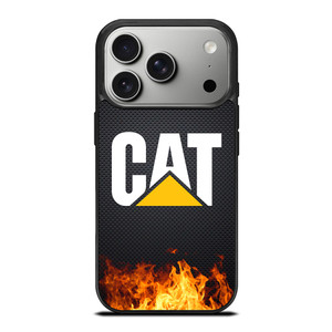 CATERPILLAR CAT TRACTOR LOGO FIRE iPhone 17 Pro Case Cover