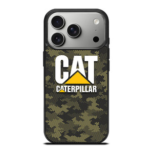 CATERPILLAT TRACTOR LOGO CAT CAMO EMBLEM iPhone 17 Pro Case Cover