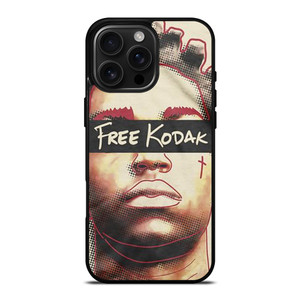 KODAK BLACK FREE iPhone 16 Pro Max Case Cover KODAK BLACK FREE iPhone 16 Pro Max Case Cover