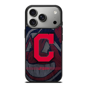 CLEVELAND INDIANS METAL LOGO iPhone 17 Pro Case Cover CLEVELAND INDIANS METAL LOGO iPhone 17 Pro Case Cover