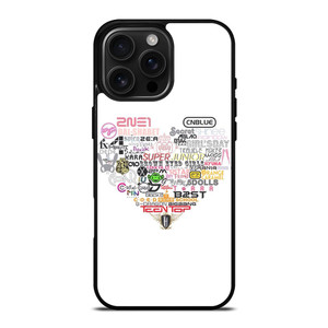 KPOP ALL BAND LOVE iPhone 16 Pro Max Case Cover KPOP ALL BAND LOVE iPhone 16 Pro Max Case Cover