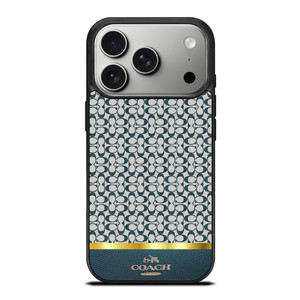 COACH NEW YORK ICON BLUE EMBLEM iPhone 17 Pro Case Cover