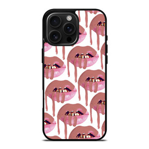 KYLIE JENNER LIPS LOGO COLLAGE iPhone 16 Pro Max Case Cover KYLIE JENNER LIPS LOGO COLLAGE iPhone 16 Pro Max Case Cover