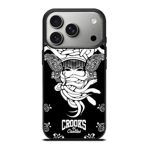 CROOKS AND CASTLES BLACK WHITE iPhone 17 Pro Case Cover