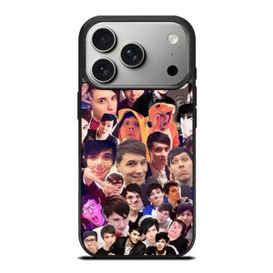 DAN AND PHIL COLLAGE iPhone 17 Pro Case Cover DAN AND PHIL COLLAGE iPhone 17 Pro Case Cover