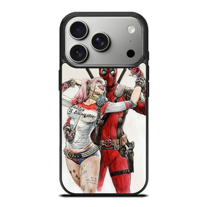 DEADPOOL HARLEY QUINN iPhone 17 Pro Case Cover DEADPOOL HARLEY QUINN iPhone 17 Pro Case Cover