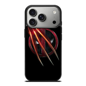 DEADPOOL X WOLVERINE LOGO iPhone 17 Pro Case Cover