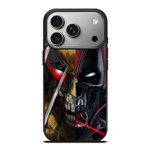 DEADPOOL X WOLVERINE SKULL ICON iPhone 17 Pro Case Cover DEADPOOL X WOLVERINE SKULL ICON iPhone 17 Pro Case Cover