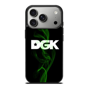 DGK SKATEBOARDING GREEN SMOKE iPhone 17 Pro Case Cover