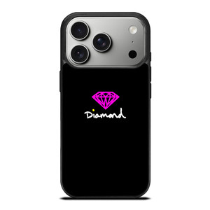 DIAMOND SUPPLY CO PURPLE LOGO iPhone 17 Pro Case Cover