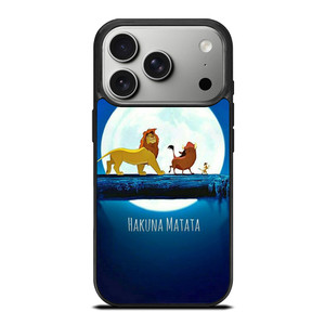 DISNEY HAKUNA MATATA LION KING iPhone 17 Pro Case Cover DISNEY HAKUNA MATATA LION KING iPhone 17 Pro Case Cover