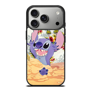 DISNEY LILO & STITCH VINTAGE FLORAL iPhone 17 Pro Case Cover