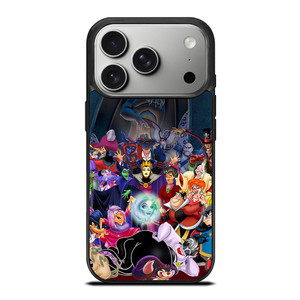 DISNEY PRINCESS VILLAINS iPhone 17 Pro Case Cover DISNEY PRINCESS VILLAINS iPhone 17 Pro Case Cover
