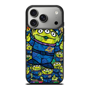DISNEY TOY STORY ALIEN ART GLASS iPhone 17 Pro Case Cover