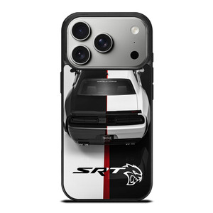 DODGE SRT BLACK WHITE iPhone 17 Pro Case Cover
