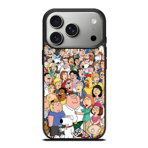 FAMILY GUY CARTOON ALL CHARACTERS iPhone 17 Pro Case Cover