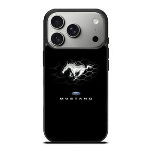 FORD MUSTANG LOGO BLACK iPhone 17 Pro Case Cover