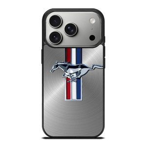 FORD MUSTANG METAL EMBLEM LOGO iPhone 17 Pro Case Cover FORD MUSTANG METAL EMBLEM LOGO iPhone 17 Pro Case Cover