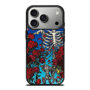 GRATEFUL DEAD SKULL AND ROSE iPhone 17 Pro Case Cover GRATEFUL DEAD SKULL AND ROSE iPhone 17 Pro Case Cover