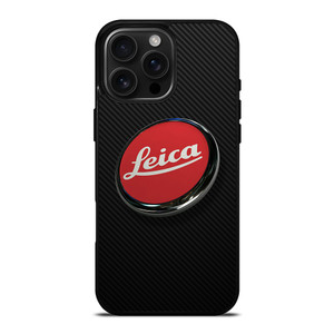 LEICA CAMERA LOGO CARBON iPhone 16 Pro Max Case Cover LEICA CAMERA LOGO CARBON iPhone 16 Pro Max Case Cover