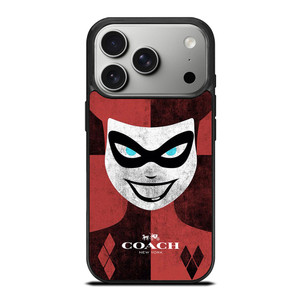 HARLEY QUINN COACH NEW YORK LOGO iPhone 17 Pro Case Cover HARLEY QUINN COACH NEW YORK LOGO iPhone 17 Pro Case Cover