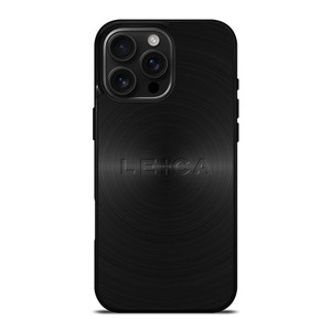 LEICA CAMERA METAL LOGO iPhone 16 Pro Max Case Cover LEICA CAMERA METAL LOGO iPhone 16 Pro Max Case Cover