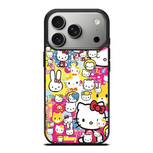 HELLO KITTY STICKER BOMB iPhone 17 Pro Case Cover