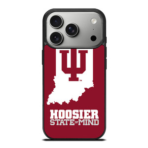 HOOSIER STATE OF MIND INDIANA iPhone 17 Pro Case Cover HOOSIER STATE OF MIND INDIANA iPhone 17 Pro Case Cover
