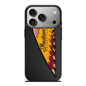 INDIAN MOTOR CYCLE CARBON LOGO iPhone 17 Pro Case Cover INDIAN MOTOR CYCLE CARBON LOGO iPhone 17 Pro Case Cover