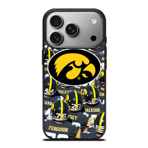 IOWA HAWKEYES FOOTBALL iPhone 17 Pro Case Cover IOWA HAWKEYES FOOTBALL iPhone 17 Pro Case Cover