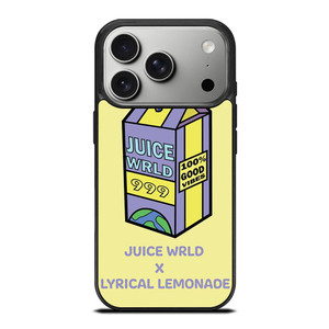JUICE WRLD 999 LEMONADE iPhone 17 Pro Case Cover JUICE WRLD 999 LEMONADE iPhone 17 Pro Case Cover