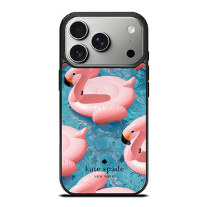 KATE SPADE NEW YORK LOGO BUOY FLAMENGO ICON iPhone 17 Pro Case Cover