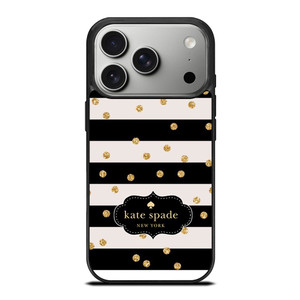 KATE SPADE NEW YORK STRIP POLKADOTS iPhone 17 Pro Case Cover KATE SPADE NEW YORK STRIP POLKADOTS iPhone 17 Pro Case Cover