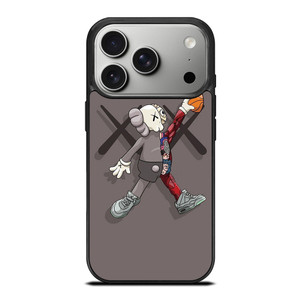 KAWS AIR JORDAN iPhone 17 Pro Case Cover