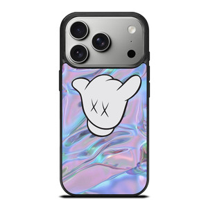 KAWS GLOVES COLORFUL iPhone 17 Pro Case Cover