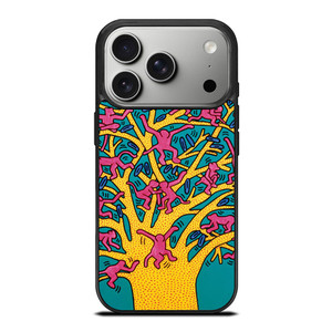 KEITH HARING COLOR FULL TREE iPhone 17 Pro Case Cover KEITH HARING COLOR FULL TREE iPhone 17 Pro Case Cover