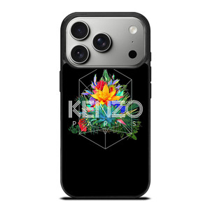 KENZO PARIS FLORAL iPhone 17 Pro Case Cover KENZO PARIS FLORAL iPhone 17 Pro Case Cover