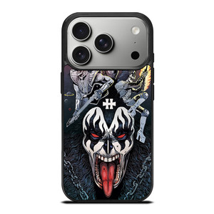 KISS BAND SKULL iPhone 17 Pro Case Cover