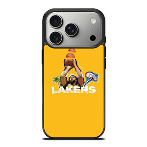LA LAKERS EARVIN JOHNSON ART iPhone 17 Pro Case Cover