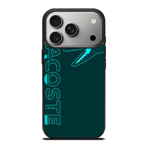 LACOSTE CROC LOGO GREEN iPhone 17 Pro Case Cover