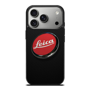 LEICA CAMERA LOGO CARBON iPhone 17 Pro Case Cover LEICA CAMERA LOGO CARBON iPhone 17 Pro Case Cover