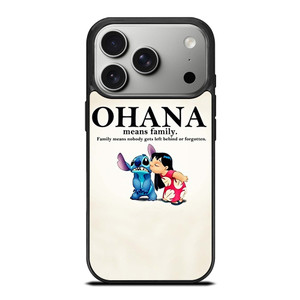 LILO AND STITCH OHANA FAMILY Disney iPhone 17 Pro Case Cover
