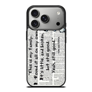 LILO AND STITCH QUOTES Disney iPhone 17 Pro Case Cover LILO AND STITCH QUOTES Disney iPhone 17 Pro Case Cover