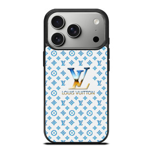 LOUIS VUITTON LV BLUE PATERN ICON LOGO iPhone 17 Pro Case Cover LOUIS VUITTON LV BLUE PATERN ICON LOGO iPhone 17 Pro Case Cover