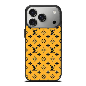 LOUIS VUITTON LV YELLOW PATERN ICON LOGO iPhone 17 Pro Case Cover