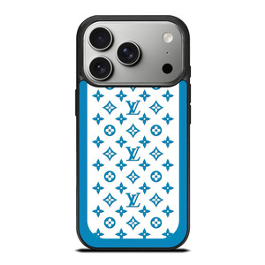 LOUIS VUITTON PATERN ICON LOGO BLUE iPhone 17 Pro Case Cover