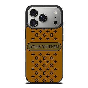 LOUIS VUITTON PATTERN LV LOGO ICON GOLD iPhone 17 Pro Case Cover