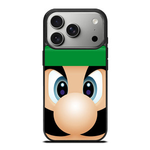 LUIGI SUPER MARIO FACE iPhone 17 Pro Case Cover