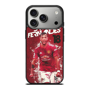 MANCHESTER UNITED BRUNO FERNANDES iPhone 17 Pro Case Cover MANCHESTER UNITED BRUNO FERNANDES iPhone 17 Pro Case Cover
