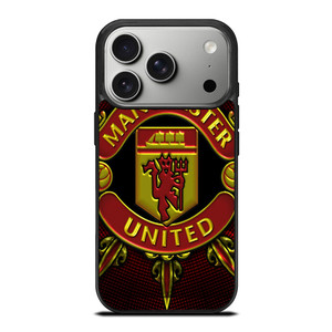 MANCHESTER UNITED LOGO ART iPhone 17 Pro Case Cover